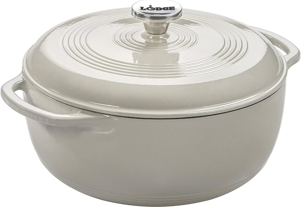 6 Quart Lodge Enamel Dutch Oven